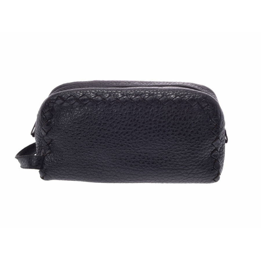 Bottega Veneta Leather Shoulder Bag Black